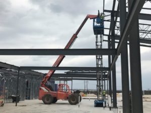 steel erection services: Commercial Building Contractor in West Texas - RHS Construction Services